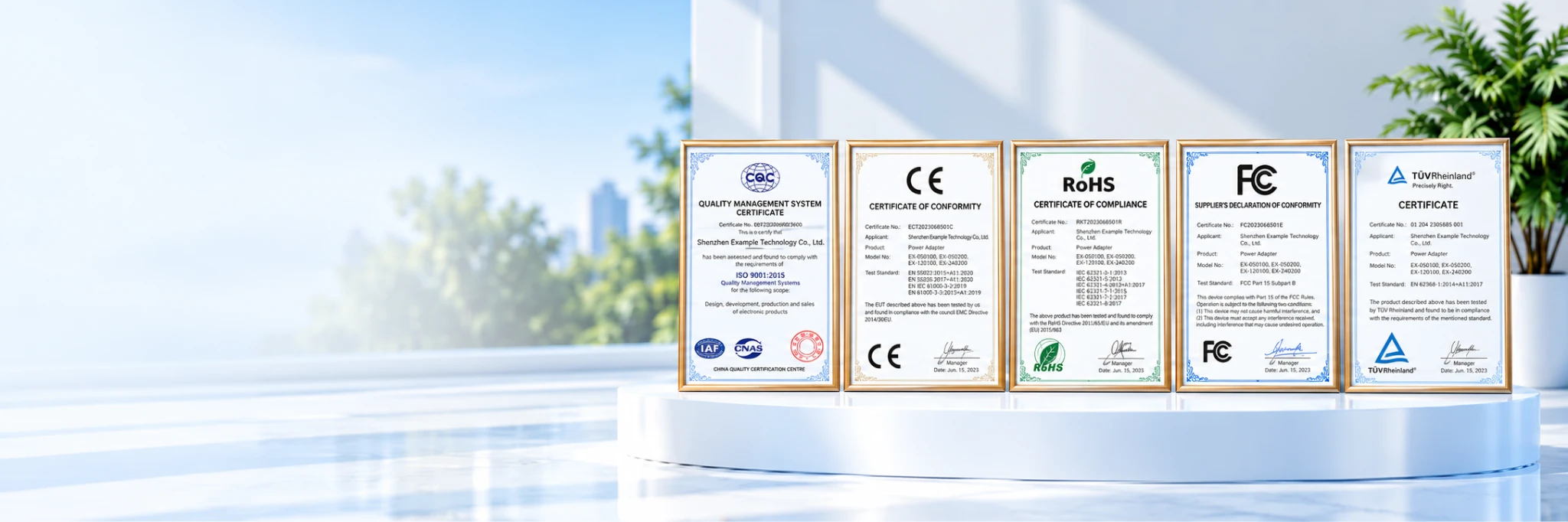Compliance documentation display reference